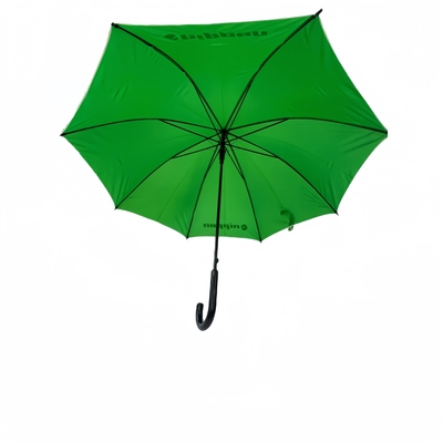 Metal Fiberglass Frame  23Inches Straight Umbrellas 190T Pongee Fabric Material Included