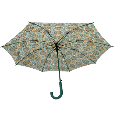 Rubberized Handle Auto Open Close Umbrella For Hot Promotion In 190T Pongee Fabric