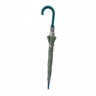 Customized Windproof Golf Umbrellas with 8 Ribs and Fiberglass Shaft