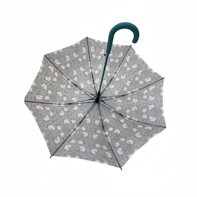 Customized Windproof Golf Umbrellas with 8 Ribs and Fiberglass Shaft