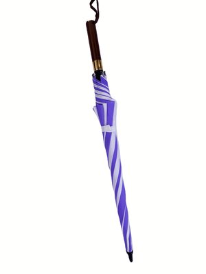 27 Inches 190T Pongee Fabric Super Windproof Golf Umbrellas with Fiberglass Frame and EVA Handle
