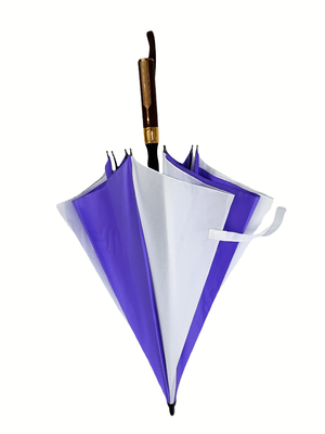27 Inches 190T Pongee Fabric Super Windproof Golf Umbrellas with Fiberglass Frame and EVA Handle
