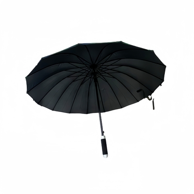 stay dry 25 inches big straight handle compact golf brolly with 16 ribs super windproof umbrella