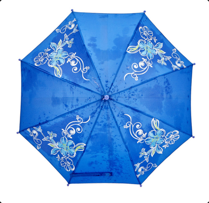21 Inch Three Fold With Magic Umbrella Fabric That Changes Color When Exposed To Water