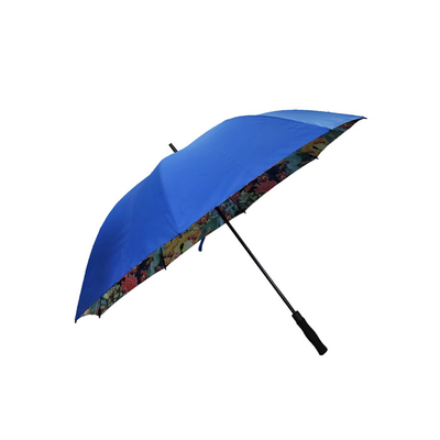 Metal /Fiberglass Frame Corporate Branded Golf Umbrellas with Auto Open And Manual Close Performance