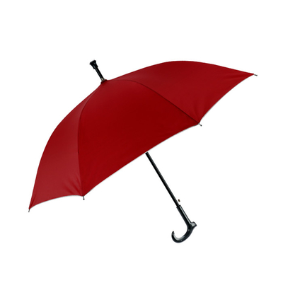 Workable Performance Custom Logo Golf Umbrellas with Auto Open And Manual Close Comes with a Walking Stick