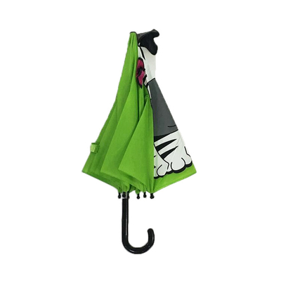 15 Inch Cartoon auto open manual close Children'S Umbrella With Animal Ears
