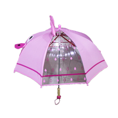 Children's Umbrella, Transparent Field of View, Cartoon Shape Can Be Customized