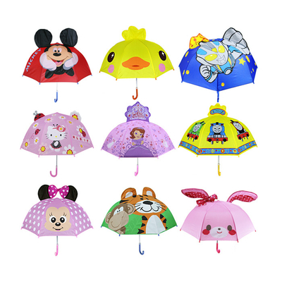 Children's Umbrella, Transparent Field of View, Cartoon Shape Can Be Customized