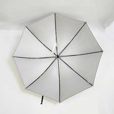 Chome Plated Steel Shaft Kids Compact Umbrella with Customized Package and 90cm Open Diameter