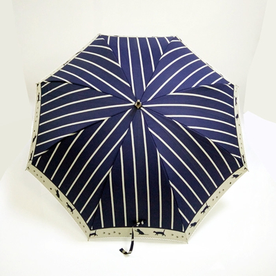 Chome Plated Steel Shaft Kids Compact Umbrella with Customized Package and 90cm Open Diameter
