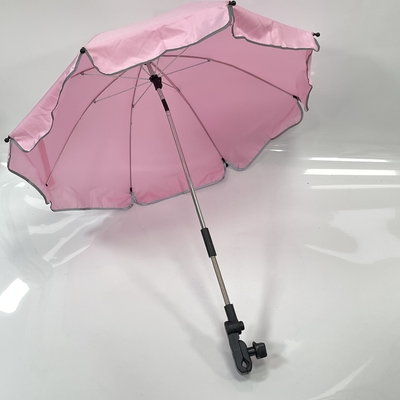 Stroller umbrella Protect the baby Small Light with Strong Clip Bendable Support