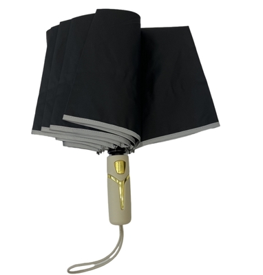 Reflective Piping  Folding Umbrella  Men Design Closed Length 32cm