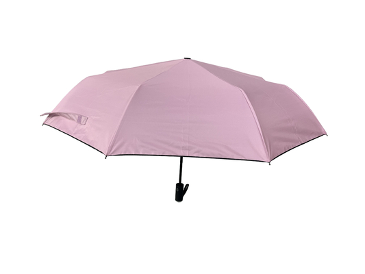 21 Inch Triple-Fold Auto Umbrella - 105cm Windproof Compact Golf Umbrella