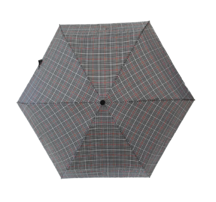 5-Fold Compact Golf Umbrella 19Inches Windproof Waterproof 6 Panels