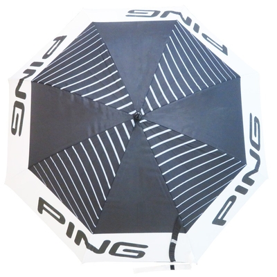 Custom Logo Corporate Branded Golf Umbrellas Auto Open And Manual Close Metal / Fiberglass Frame for Company Promotions