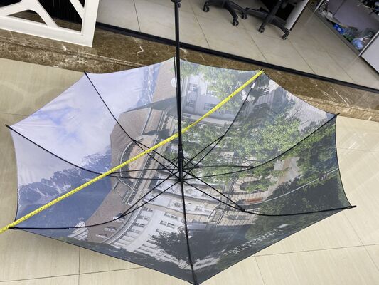 Large Size Golf With Full Fiberglass Frame And Fiberglass Shaft Umbrella