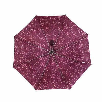 Waterproof Foldable Umbrella Compact Design Carrying Case Included Lightweight Portable Travel Protection