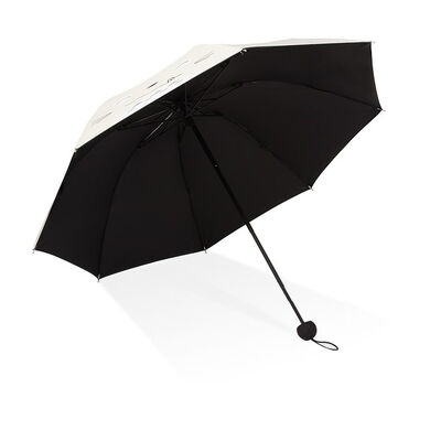 Umbrella Ribs 8 Folding Umbrella Durable Compact Portable Rain Sun Protection Lightweight Travel Umbrella Suitable for Outdoor