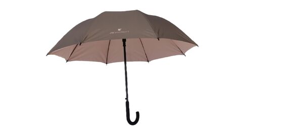 Auto Open Stick Umbrella with fiberglass frame, 23 Inches Size, and Durable Polyester Fabric