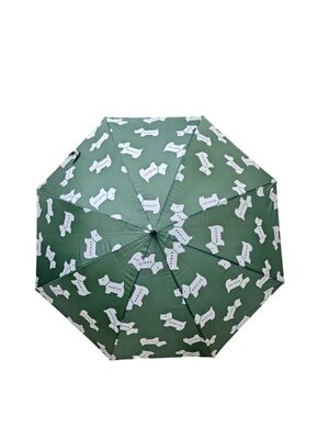 23 Inches Auto Open Stick Umbrella with Fiberglass Frame and One-year Warranty for Reliable Protection