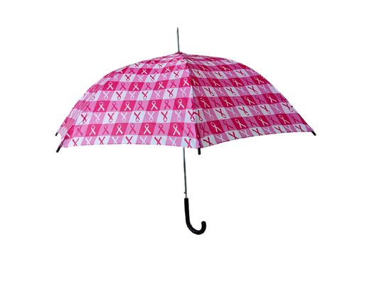 Auto Open Stick Umbrella with 8 Ribs and Customizable Colors