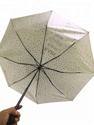 Manual Open And Close Travel Folding Umbrella with Comfortable Rubber Coating Handle and Lightweight Compact Design for Travel