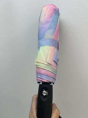 Reinforced 8 Ribs Waterproof Foldable Umbrella - Portable Compact for Daily Use