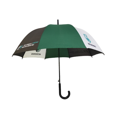 Custom Modern Straight Advertising Umbrella with Automatic Open & Semi-Automatic Control for Business Gifts