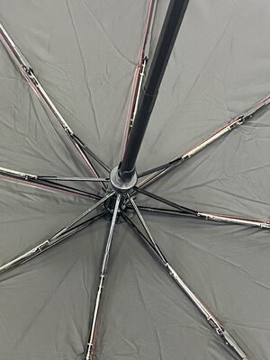 Stylish Color Matching Auto Open Compact Umbrella Anti-UV Black Glue Fabric Windproof Foldable Umbrella Daily Commute Camping
