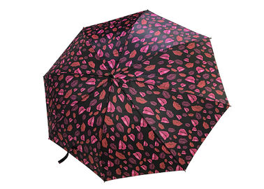 8K Fashion J Handle Wooden Stick Umbrella Personality Customized Logo