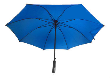 Custom Automatic Stick Umbrella , Long Stick Umbrella EVA Straight Handle