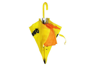 Yellow 3D Kids Duck Umbrella , Children'S Duck Umbrella Sturdy Wind Resistant