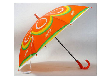POE Materials Kids Compact Umbrella Auto Open Metal Frame Heat Transparent Printing