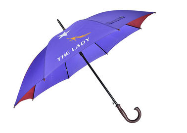 23 Inches Auto Open Metal Frame Promotional Gifts Umbrellas , Custom Logo Golf Umbrellas