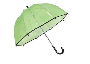 Automatic Poe Materials Promotional Printed Umbrella For Advertising Border Piping Edge