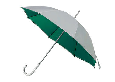 Straight Aluminum Silver Coated Umbrella Uv Protection Open Diameter 100-103cm