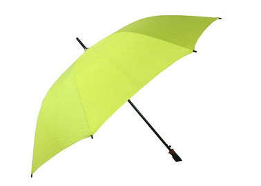Manual Open Close Mens Windproof Umbrella , Windproof Travel Umbrella Grip Plastic Handle