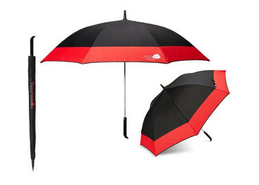 Extra Large Compact Golf Umbrella Rubber Handle Manual Open Rain Proof