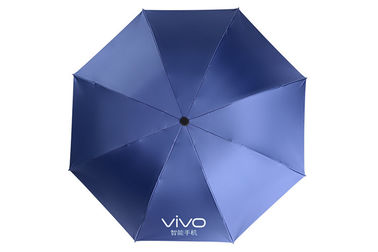 Customized Logo Promotion Small Automatic Umbrella 3 Folding Strong Windproof