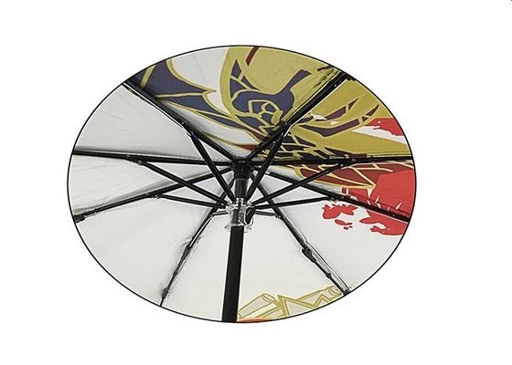 UV Blocking Windproof Ladies Folding Umbrella