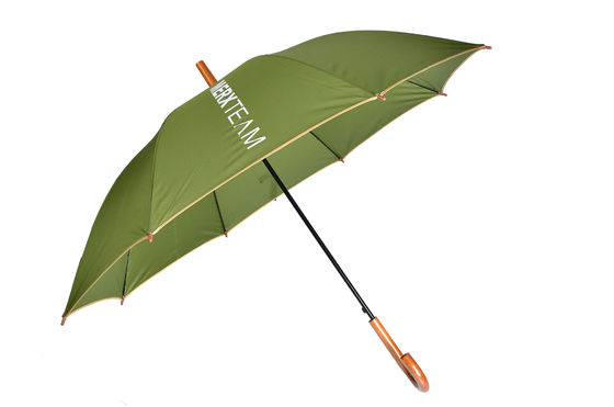 Manual Open Wooden Handle 27&quot;*8K Big Golf Umbrella