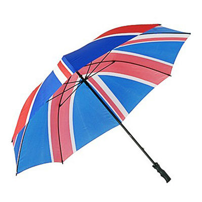 Auto Open 8 Ribs Folding Golf Umbrella Windproof
