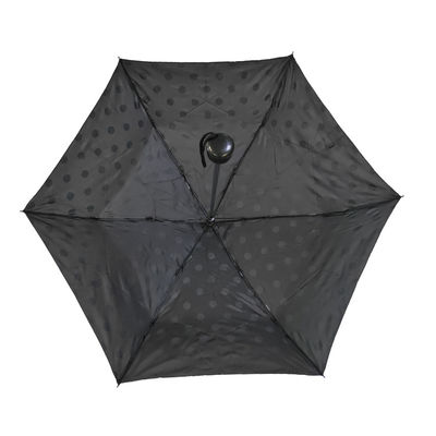 Outdoor Metal Ribs Customized Polyester Foldable Umbrella