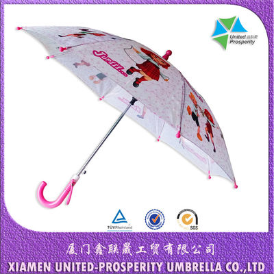 BSCI Cartoon Pattern Windproof Childrens Folding Umbrella