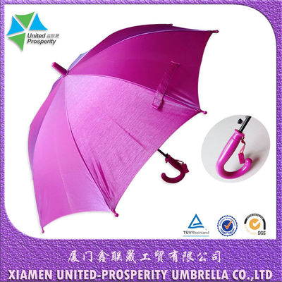 SGS Plastic Hook Handle Windproof Mini Umbrella For Kids
