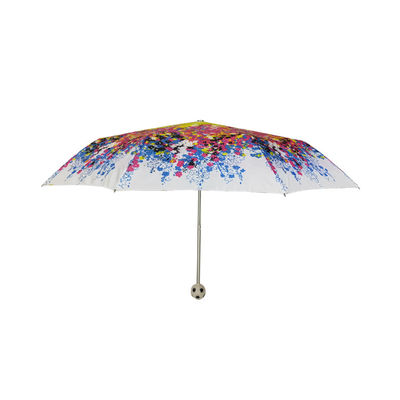 Manual Open Metal Ribs Size 21 Lightweight Folding Umbrella