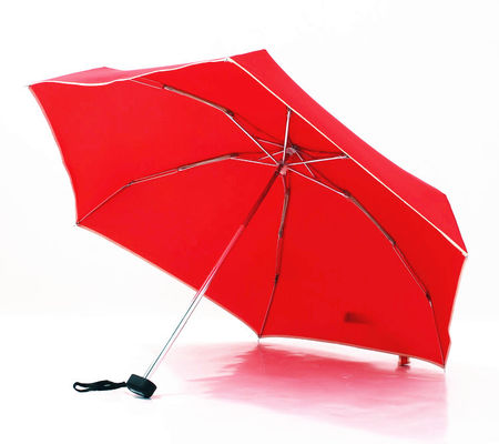 Foldable Solid Color Windproof Umbrella For Men