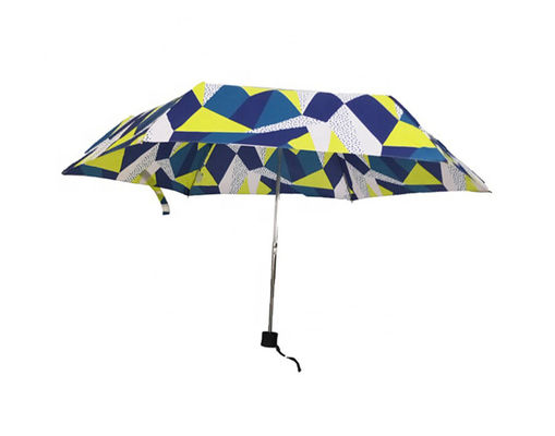 Digital Printing Manual Open 3 Folding Mini Ladies Umbrella