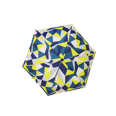 Digital Printing Manual Open 3 Folding Mini Ladies Umbrella